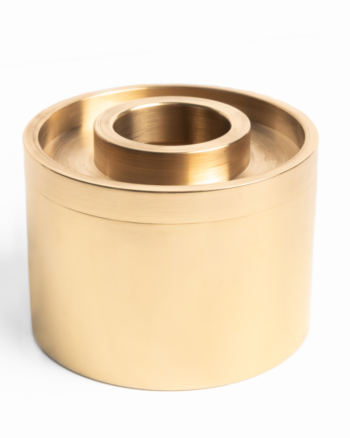 Solid brass oil burner – Volcano